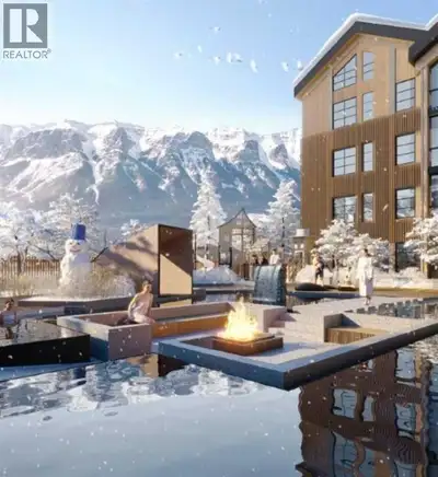 Enjoy waking up to a spectacular direct view of Ha Ling & the Rundle Range from the comfort of the f...