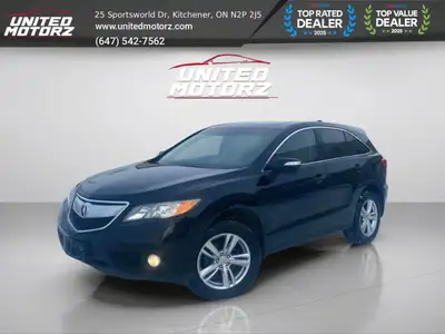 2015 ACURA RDX AWD Tech Pkg. SAFETY CERTIFIED NO ACCIDENTS This 2015 Acura RDX with the Tech Package...