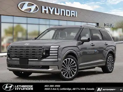 See Dealer Website for Details. Hyundai Palisade Hybrid Ultimate Calligraphy 2026