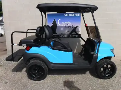 YOU WON'T BE BLUE WITH THIS CLUB CAR!! 2018 Club Car Alpha *Electric* ✔Electric golf cart ✔NEW rear...
