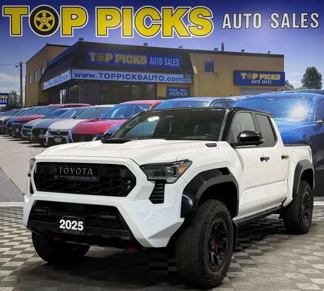 2025 Toyota Tacoma TRD PRO, Hybrid, Loaded, One Owner, Accident 