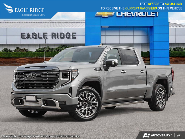 2026 GMC Sierra 1500 Denali Ultimate 12.3-inch driver display...