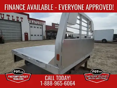 NEW 7ft Aluminum Truck Deck from CM Truck Beds - 7ft x 7ft Deck - 40in Cab to Axle - 38in Frame Rail...