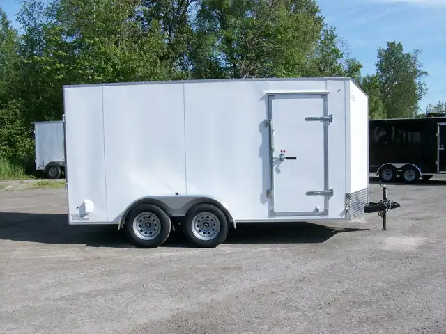 2025 Weberlane CARGO 7 X 14 V-NOSE A GLISSIERE 78in.HT. CONTRACT in Cargo & Utility Trailers in Laval / North Shore - Image 6