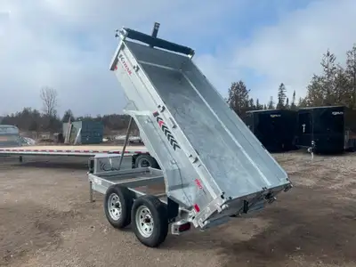 2 In Stock $9995.00 + Hst Condition New Year 2025 Make K-Trail Model D510-7 Size 5x10ft Body Type Du...