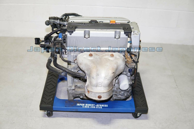 JDM Engine Acura TSX K24A K24A2 2.4L DOHC i-VTEC Motor 2004-2008 in Engine & Engine Parts in Winnipeg - Image 2