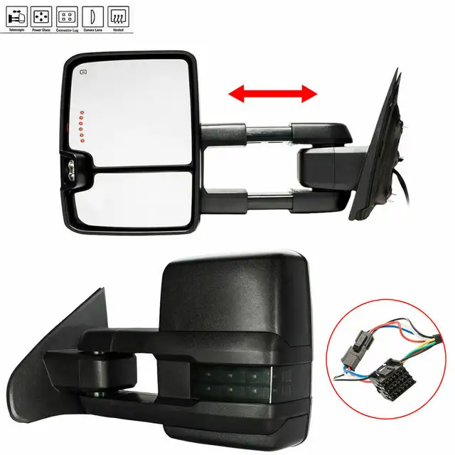 Power Heated Smoke Signal For 2014-2018  Silverado Towing Mirror in Auto Body Parts in City of Toronto - Image 2