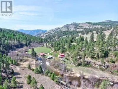Lucky 777 Ranch just outside of Midway, BC. This is a dream property whether you wish to ranch, or h...