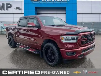 Saskatoon Motor Products - General Motors Certified, 1500 Sport, 4D Crew Cab, HEMI 5.7L V8 VVT, 8-Sp...