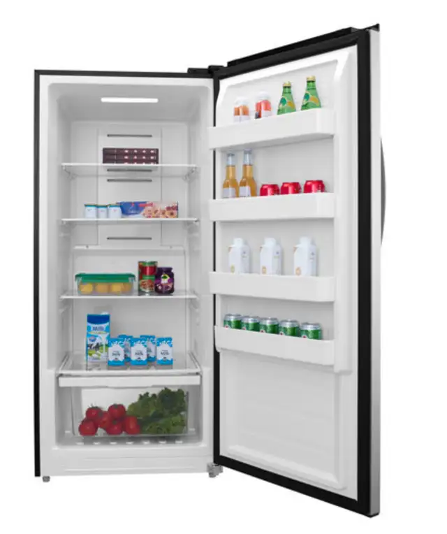 Insignia 17 Cu.Ft Upright Convertible Freezer/Fridge $699 No Tax63826838630787123