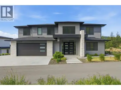Be the first to live in this brand-new, never-occupied home with sweeping Okanagan Lake, valley and...