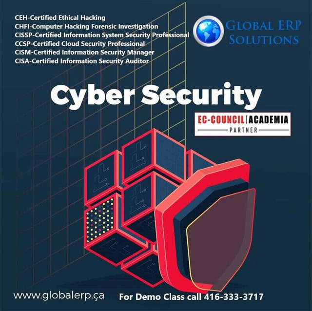 Cyber Security Training with Demo Class call 416 333 3717 in Classes & Lessons in Mississauga / Peel Region