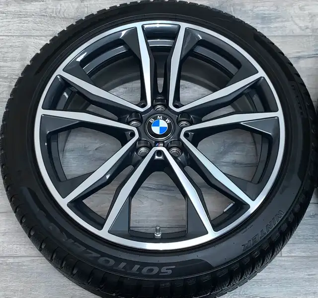 2022 BMW X1 / X2 OEM 19" Rims, TPMS & RF Winter Tires*BRAND NEW* in Tires & Rims in Markham / York Region - Image 6