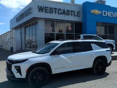 WAS: $63995 NOW: $60995 plus taxes and licensing feesIntroducing the 2025 Chevrolet Traverse RS in a...