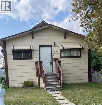 Welcome to 2068 Connaught Street. 2 bedroom bungalow with open floor plan. Large double detached gar...