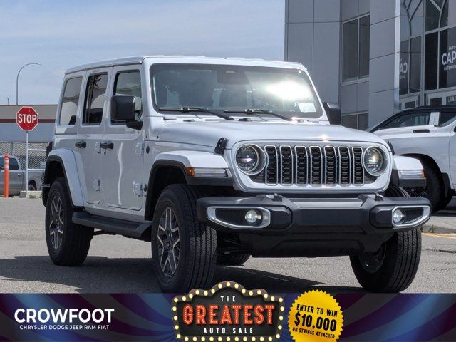 2025 Jeep Wrangler Sahara - Running Boards - 12.3–inch in Cars & Trucks in Calgary