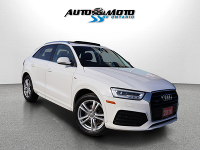 SAFETY INCLUDED Nice Clean Audi Q3 Tech S-Line 2.0L 4Cyl Quattro AWD with Automatic Transmission. Wh...