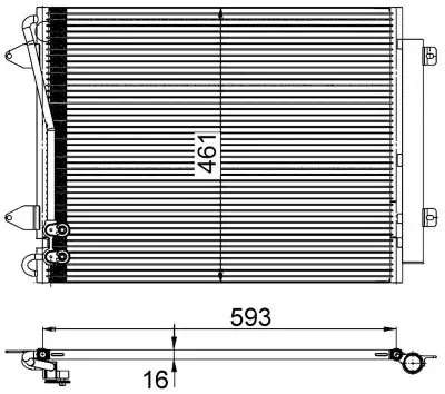 Part Number: AC3000S Brand: MAHLE OEM: 3CD820411B Fits Vehicles: - Volkswagen Passat (2006-2015) - V...