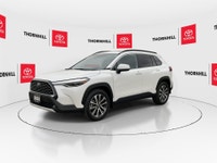 Thornhill Toyota Proudly Presents This White 2024 Toyota Corolla Cross with XLE AWD Package, Featuri... (image 4)