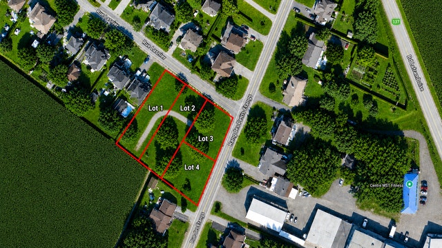 Terrain a vendre St-Hyacinthe / La Présentation rue Lasnier — photo 1