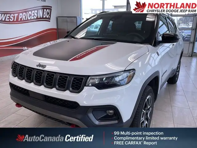2024 Jeep Compass Trailhawk | 4WD | No Accidents | in Cars & Trucks in Prince George - Image 2