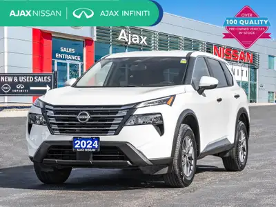 2024 Nissan Rogue S 1.5L DOHC AWD CVT with Xtronic 4D Sport Utility APPLE CAR PLAY, ANDROID AUTO, NO...