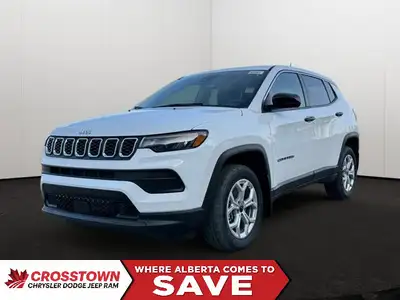 This 2026 JEEP COMPASS SPORT 4X4 has the following options Cloth Low-Back Bucket Seats, Heated Front...
