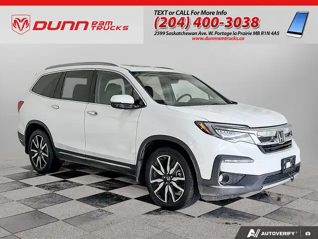 2022 Honda Pilot Touring 7-Passenger AWD, ONE OWNER