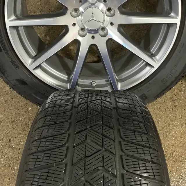 *NEW* GLC 63s 19" AMG Rims and Pirelli Run Flat Winter Tires in Tires & Rims in City of Toronto - Image 6