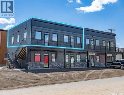 Located in the beautiful town of Lumsden. 1,560 sqft office space on 2nd floor. Ideal for multitude...