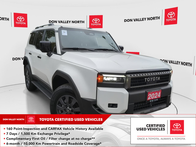 2024 Toyota Land Cruiser CERTIFIED | ACCIDENT FREE | CARPLAY... in Cars & Trucks in City of Toronto