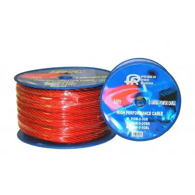 POWAL-00GA, also selling 4GA/8GA/10GA 0 Gauge Power Wire (ALSO COMES IN 0/4/8/10/18GA) | Ultra Flexi...