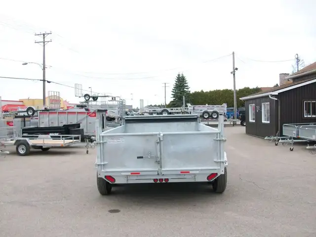 2025 Weberlane DOMPEUR 78'' X 12' 2 ESSIEUX 5200LB. GALVANISÉ co in Cargo & Utility Trailers in Laval / North Shore - Image 6