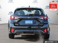 Odometer is 3621 kilometers below market average! Crystal Black 2024 Subaru Impreza Convenience AWD... (image 3)
