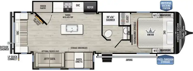 2026 Forest River DELLA TERRA 272RL in Travel Trailers & Campers in Regina - Image 3