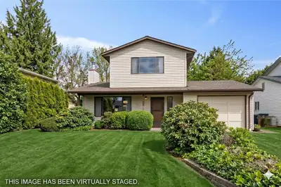 Two storey house on a family friendly street in Aldergrove. Build your sweat equity with this 1,258...