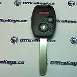 Honda We can provide additional remotes and keys for Honda Vehicles. Come to us, we will program a n...