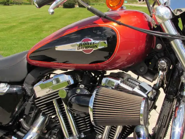 2011 Harley-Davidson Sportster XL1200C 1200 Custom in Sport Bikes in Leamington - Image 15