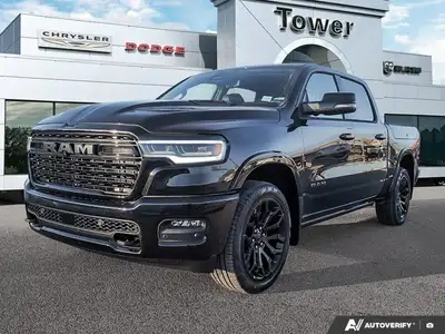 This Ram 1500 delivers a Twin Turbo Premium Unleaded I-6 3.0 L/183 engine powering this Automatic tr...