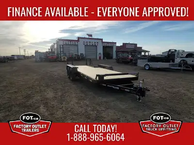 NEW 18ft Equipment Trailer from Southland - 18ft Working Deck - 8ft 6in Overall Width - 81in Between...