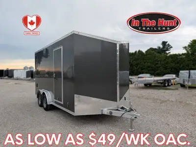 Cargo trailer, Enclosed Trailer, V-nose, ATV trailer, Tandem Axle, Single Axle, Ramp Door, Barn Door...