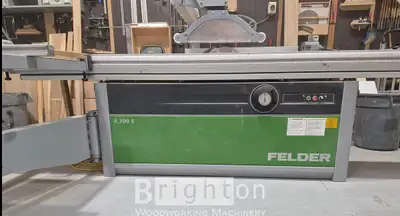 -2021 Felder K700S used Sliding Table Saw, Single Phase #BM2767, View more