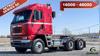 Heavy truck - # STOCK: C-27628 2006 FREIGHTLINER ARGOSY CAB OVER / CAMION CONVENTIONNEL AVEC COUCHET...