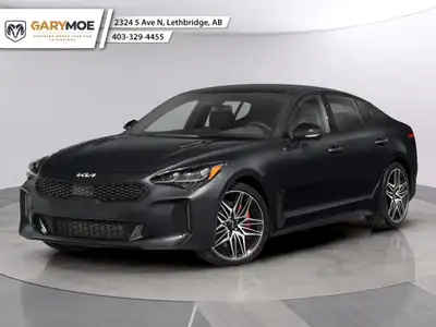 Set your sights on the 2023 Kia Stinger GT Elite, a stylishly appointed black sedan equipped with AW...