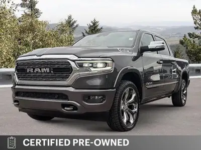 Welcome to Moncton Chrysler Jeep Dodge. Recent Arrival! 2022 Ram 1500 Limited HEMI 5.7L V8 VVT 4WD 3...
