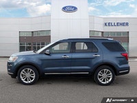 Navigate every journey with confidence and comfort in this stunning blue 2019 Ford Explorer Limited,... (image 1)