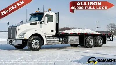 Heavy truck - # STOCK: C-37338 2020 KENWORTH T880 CAMION PLATE FORME 2020 KENWORTH T880 TRUCK PLATFO...