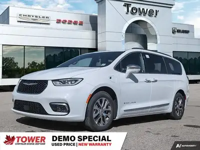 This Chrysler Pacifica Hybrid delivers a 3.6L V6 ETORQUE engine powering this Variable transmission....
