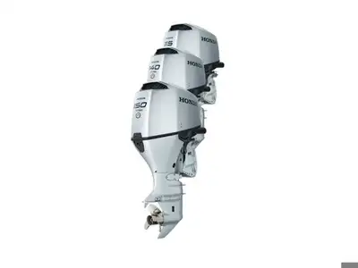 115hp, long shaft outboard with electric start, and power tilt/trim.Controls, cables and prop availa...