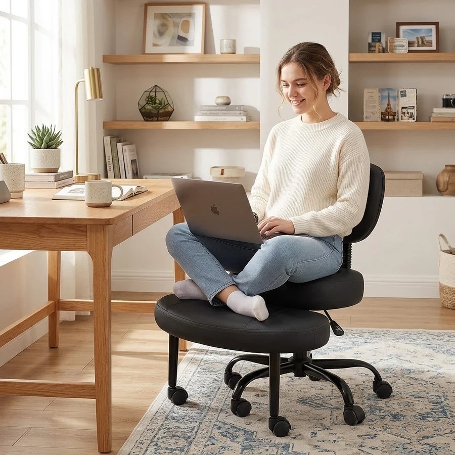 Brand New Ergonomic Cross-Legged Office Chair $79 | Chairs & Recliners ...
